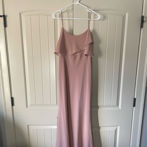 BHLDN Jenny Yoo Blake Dress Size 4 Blush Whipped Apricot